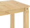 vidaXL - Eettafel - Panama - 117x60x75 - cm - massief - grenenhout