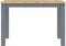 vidaXL - Eettafel - Panama - 117x60x75 - cm - massief - grenenhout - grijs