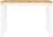vidaXL - Eettafel - Panama - 117x60x75 - cm - massief - grenenhout - wit
