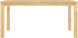 vidaXL - Eettafel - Panama - 160x80x75 - cm - massief - grenenhout