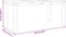 vidaXL - Eettafel - Panama - 160x80x75 - cm - massief - grenenhout