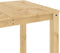 vidaXL - Eettafel - Panama - 160x80x75 - cm - massief - grenenhout