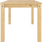 vidaXL - Eettafel - Panama - 160x80x75 - cm - massief - grenenhout