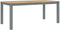 vidaXL - Eettafel - Panama - 180x90x75 - cm - massief - grenenhout - grijs