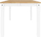 vidaXL - Eettafel - Panama - 180x90x75 - cm - massief - grenenhout - wit