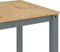 vidaXL - Eettafel - Panama - 180x90x75 - cm - massief - grenenhout - grijs