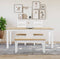 vidaXL - Eettafel - Panama - 180x90x75 - cm - massief - grenenhout - wit