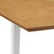 vidaXL - Eettafel - verlengbaar - (80-120)x80x74 - cm - MDF - grijs