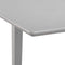vidaXL - Eettafel - verlengbaar - (80-120)x80x74 - cm - MDF - grijs