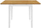 vidaXL - Eettafel - verlengbaar - (80-120)x80x74 - cm - MDF - grijs