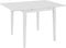 vidaXL - Eettafel - verlengbaar - (80-120)x80x74 - cm - MDF - wit