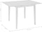 vidaXL - Eettafel - verlengbaar - (80-120)x80x74 - cm - MDF - wit
