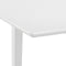vidaXL - Eettafel - verlengbaar - (80-120)x80x74 - cm - MDF - wit