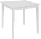 vidaXL - Eettafel - verlengbaar - (80-120)x80x74 - cm - MDF - wit