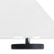 vidaXL - Eettafelpoot - spider - vorm - 150x78x(72-73) - cm - staal - wit