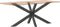 vidaXL - Eettafelpoot - spider - vorm - 150x78x(72-73) - cm - staal - antraciet