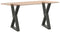 vidaXL - Eettafelpoten - 2 - st - 50x(72-73,3) - cm - staal - antraciet