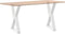 vidaXL - Eettafelpoten - 2 - st - 50x(72-73,3) - cm - staal - wit