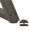 vidaXL - Eettafelpoten - 2 - st - 60x(72-73,3) - cm - staal - naturel