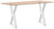 vidaXL - Eettafelpoten - 2 - st - 60x(72-73,3) - cm - staal - wit