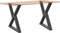 vidaXL - Eettafelpoten - 2 - st - 70x(72-73,3) - cm - staal - antraciet
