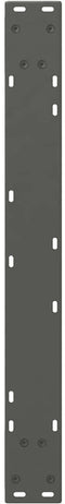 vidaXL - Eettafelpoten - 2 - st - 80x(72-73,3) - cm - staal - antraciet