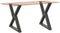 vidaXL - Eettafelpoten - 2 - st - 80x(72-73,3) - cm - staal - antraciet