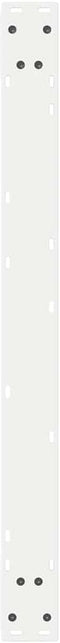 vidaXL - Eettafelpoten - 2 - st - 90x(72-73,3) - cm - staal - wit
