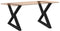 vidaXL - Eettafelpoten - 2 - st - 90x(72-73,3) - cm - staal - zwart