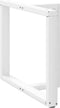 vidaXL - Eettafelpoten - 2 - st - T-vormig - 100x35x(72-73) - cm - staal - wit