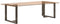 vidaXL - Eettafelpoten - 2 - st - T-vormig - 100x35x(72-73) - cm - staal - naturel
