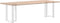 vidaXL - Eettafelpoten - 2 - st - T-vormig - 50x35x(72-73) - cm - staal - wit