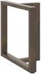 vidaXL - Eettafelpoten - 2 - st - T-vormig - 70x35x(72-73) - cm - staal - naturel