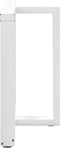 vidaXL - Eettafelpoten - 2 - st - T-vormig - 80x35x(72-73) - cm - staal - wit
