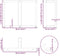 vidaXL - Eettafelpoten - 2 - st - T-vormig - 90x35x(72-73) - cm - staal - wit