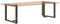 vidaXL - Eettafelpoten - 2 - st - T-vormig - 90x35x(72-73) - cm - staal - naturel