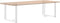vidaXL - Eettafelpoten - 2 - st - T-vormig - 90x35x(72-73) - cm - staal - wit