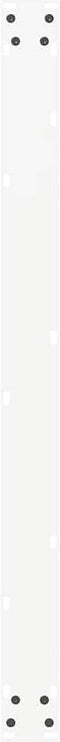 vidaXL - Eettafelpoten - 2 - st - U-vormig - 100x(72-73) - cm - staal - wit