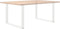 vidaXL - Eettafelpoten - 2 - st - U-vormig - 100x(72-73) - cm - staal - wit