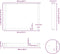 vidaXL - Eettafelpoten - 2 - st - U-vormig - 100x(72-73) - cm - staal - wit