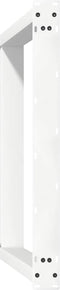 vidaXL - Eettafelpoten - 2 - st - U-vormig - 100x(72-73) - cm - staal - wit