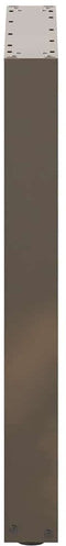 vidaXL - Eettafelpoten - 2 - st - U-vormig - 60x(72-73) - cm - staal - naturel