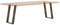 vidaXL - Eettafelpoten - 2 - st - U-vormig - 60x(72-73) - cm - staal - naturel