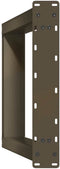 vidaXL - Eettafelpoten - 2 - st - U-vormig - 60x(72-73) - cm - staal - naturel