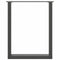 vidaXL - Eettafelpoten - 2 - st - U-vormig - 70x(72-73) - cm - staal - naturel