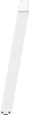 vidaXL - Eettafelpoten - 2 - st - U-vormig - 90x(72-73) - cm - staal - wit