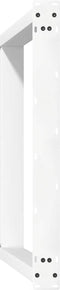 vidaXL - Eettafelpoten - 2 - st - U-vormig - 90x(72-73) - cm - staal - wit