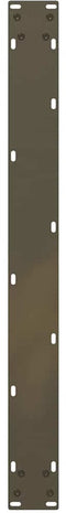 vidaXL - Eettafelpoten - 2 - st - U-vormig - 90x(72-73) - cm - staal - naturel