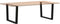 vidaXL - Eettafelpoten - 2 - st - V-vormig - 100x(72-73,3) - cm - staal - zwart