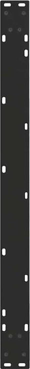 vidaXL - Eettafelpoten - 2 - st - V-vormig - 100x(72-73,3) - cm - staal - zwart